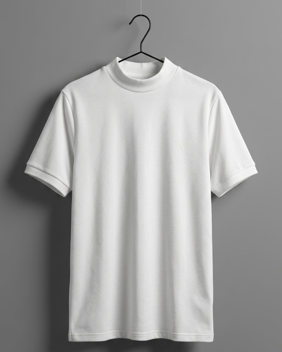 camiseta de gola alta